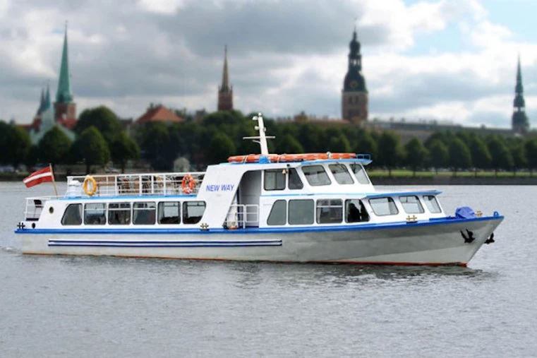 Sightseeing river trips Riga – Jurmala – Riga by ship "New Way"